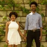 Picture of wife and I at Piedmont park