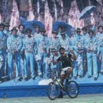 A picture of me biking in New Orleans