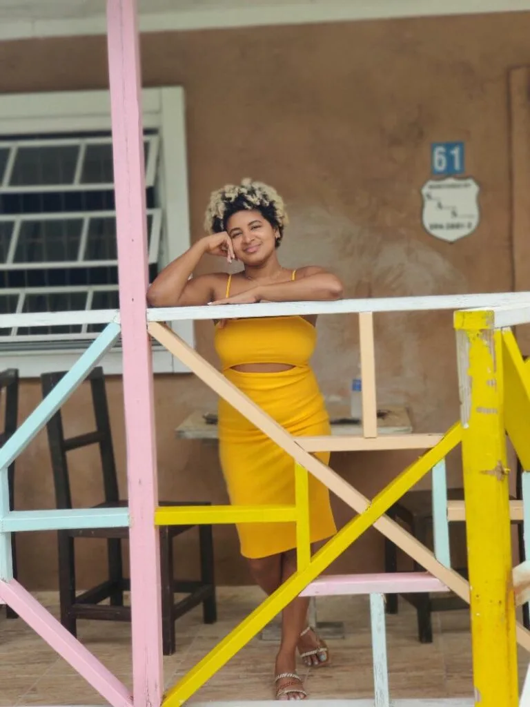 Picture of Sayu in the Bahamas