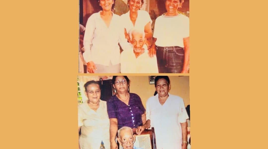 A picture of my elder family members in the Dominican Republic.