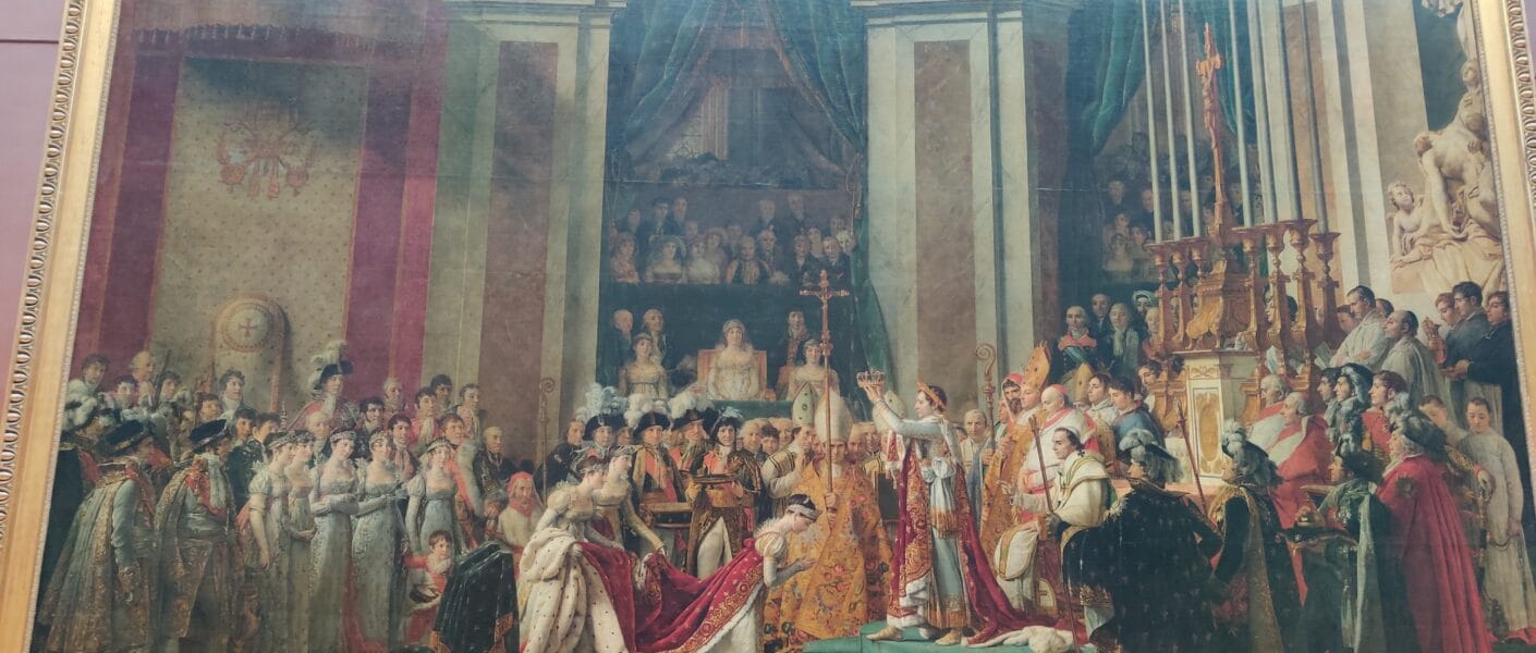 The coronation of Napoleon