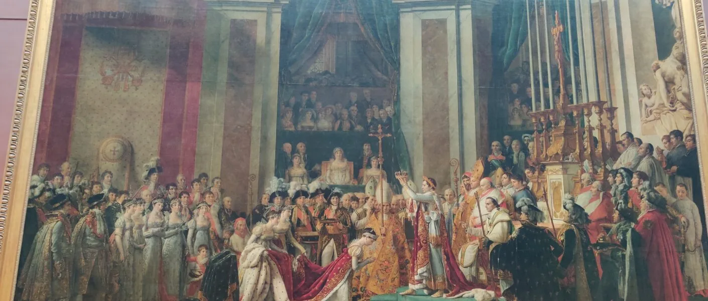 The coronation of Napoleon
