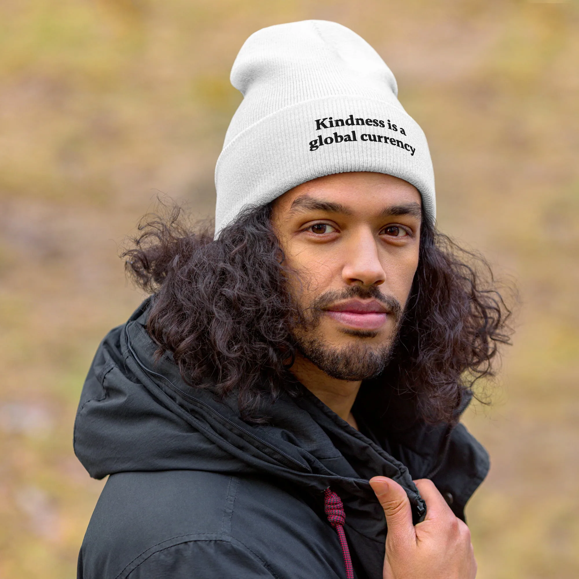 Kindness is a global currency beanie - Image 5