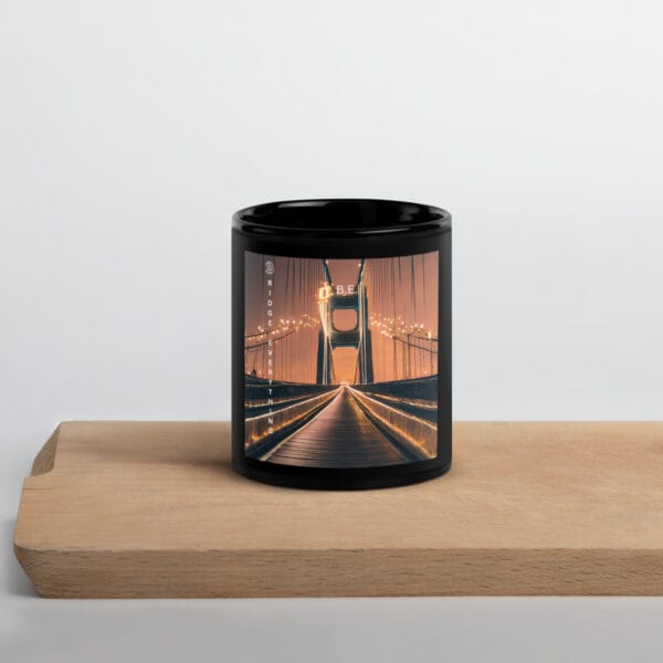 Black Glossy Mug