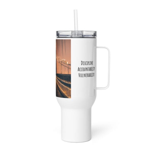 Travel mug with a handle - Image 3